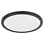 Eglo LED-Deckenleuchte rund CAMPASPERO 2 (IP44, 18 W, Ø x H: 29,5 x 2,5 cm, Schwarz, RGBW) | BAUHAUS