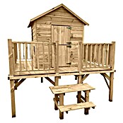 Spielhaus Mario (L x B x H: 227 x 286 x 232 cm, Holz, Natur) | BAUHAUS