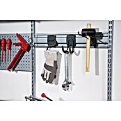 Phönix Wandregal-Set Staxx Garage (L x B x H: 62 x 65 x 223,6 cm, Traglast:  20 kg/Boden, Holzfarben/Grau) | BAUHAUS