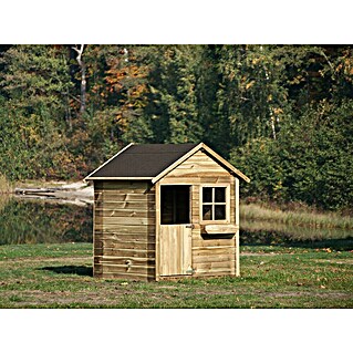 Spielhaus Matthias (L x B x H: 126 x 112 x 157 cm, Holz, Natur)