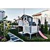 Spielhaus Tom 60 (L x B x H: 226,5 x 176 x 272 cm, Holz, Natur/Rot) | BAUHAUS