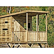 Spielhaus Robin (L x B x H: 220 x 175 x 272 cm, Holz, Natur) | BAUHAUS