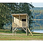 Spielhaus Robin (L x B x H: 220 x 175 x 272 cm, Holz, Natur) | BAUHAUS