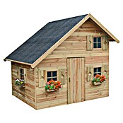 Spielhaus Aleks (L x B x H: 223 x 250 x 230 cm, Holz, Natur) | BAUHAUS