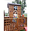 Spielhaus Tom (L x B x H: 226,5 x 176 x 272 cm, Holz, Natur) | BAUHAUS