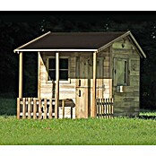Spielhaus Mia (L x B x H: 190,5 x 143 x 159 cm, Holz, Natur) | BAUHAUS