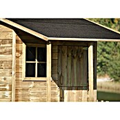 Spielhaus Mia (L x B x H: 190,5 x 143 x 159 cm, Holz, Natur) | BAUHAUS