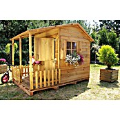 Spielhaus Mia (L x B x H: 190,5 x 143 x 159 cm, Holz, Natur) | BAUHAUS