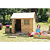 Spielhaus Lennard (L x B x H: 161 x 127 x 158 cm, Holz, Natur) | BAUHAUS
