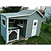 Spielhaus Elisa (L x B x H: 240 x 125 x 173 cm, Holz, Natur) | BAUHAUS