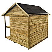 Spielhaus Lea (L x B x H: 166 x 160 x 174 cm, Holz, Natur) | BAUHAUS