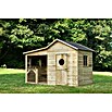 Spielhaus Elisa (L x B x H: 240 x 125 x 173 cm, Holz, Natur) | BAUHAUS