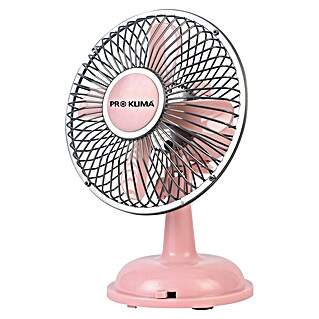 PR Klima Ventilador de sobremesa (Rosa, 14 cm)