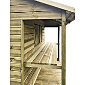 Spielhaus Lea (L x B x H: 166 x 160 x 174 cm, Holz, Natur) | BAUHAUS