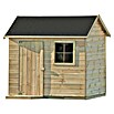Spielhaus Lennard (L x B x H: 161 x 127 x 158 cm, Holz, Natur) | BAUHAUS