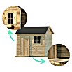 Spielhaus Lennard (L x B x H: 161 x 127 x 158 cm, Holz, Natur) | BAUHAUS
