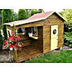 Spielhaus Elisa (L x B x H: 240 x 125 x 173 cm, Holz, Natur) | BAUHAUS