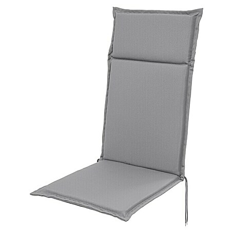 Sunfun Esdo Sitzauflage (Hellgrau, Niederlehner, L x B x H: 100 x 45 x 4,5 cm, Materialzusammensetzung Bezug: Polyester)
