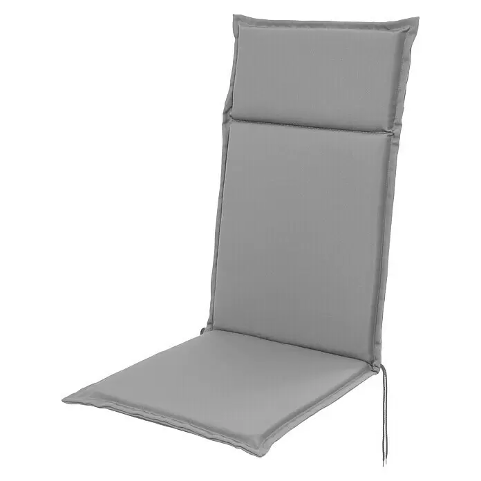 Sunfun Esdo SitzauflageHellgrau, Niederlehner, L x B x H: 100 x 45 x 4,5 cm, Materialzusammensetzung Bezug: Polyester
