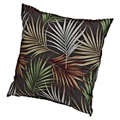 Sunfun Kissen Vanessa (L x B: 43 x 43 cm, Anthrazit, Farn bunt, Polyester) | BAUHAUS