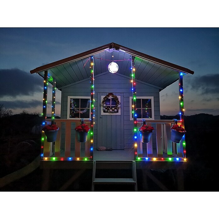 Spielhaus Finn (L x B x H: 239 x 190 x 256 cm, Holz, Natur) | BAUHAUS