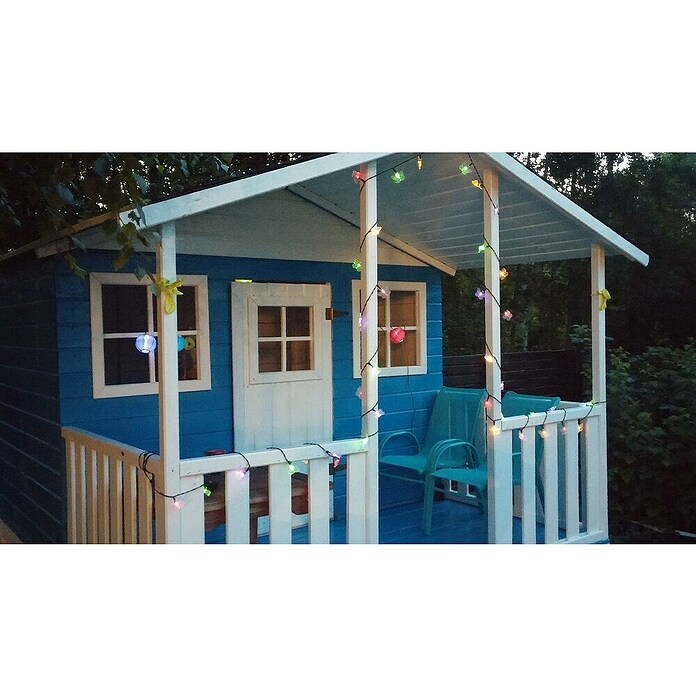 Spielhaus Finn (L x B x H: 239 x 190 x 256 cm, Holz, Natur) | BAUHAUS