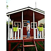 Spielhaus Finn (L x B x H: 239 x 190 x 256 cm, Holz, Natur) | BAUHAUS