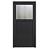Nebeneingangstür ESG KF-02 (98 x 198 cm, DIN Anschlag: Links, Anthrazit/Weiß) | BAUHAUS