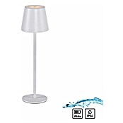 Just Light Lámpara de sobremesa a batería Euria (3 W, L x An x Al: 11 x 11 x 37 cm, Blanco cálido, Blanco) | BAUHAUS