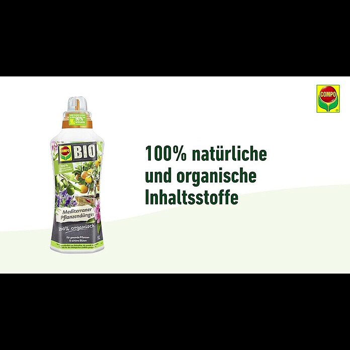 Compo Bio Mediterranpflanzen-Dünger (500 ml) | BAUHAUS