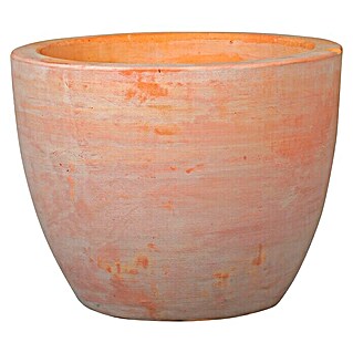 Pflanztopf Norfolk (Außenmaß (Ø x H): 21 x 17,5 cm, Naturmaterialien, Terracotta)