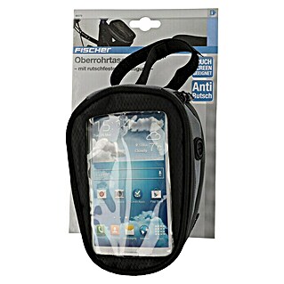 Fischer Oberrohrtasche Premium (Passend für: Smartphones der Größe 3,5 bis 5,5 Zoll)