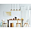 Globo Pendelleuchte rund Milley (60 W, L x B x H: 1 110 x 180 x 1 200 mm, Schwarz, E27, Anzahl Leuchtmittel: 4 Stk.) | BAUHAUS