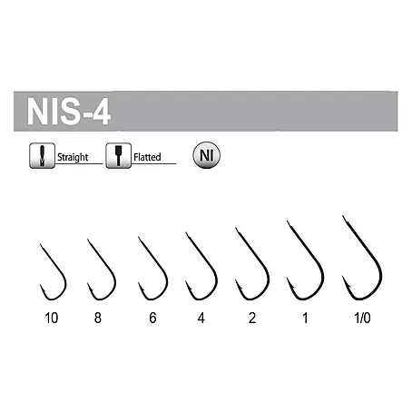 Tubertini  Anzuelo de pesca Senshi NIS-4 T.1/0