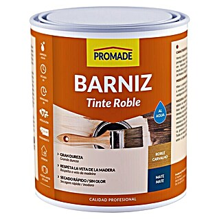 Promade Barniz para madera Tinte al Agua (Roble, 750 ml, Mate)