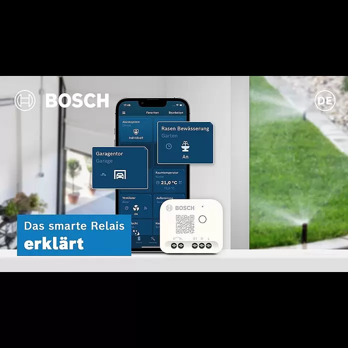 Bosch Smart Home Relais-Modul - 230 V, 2.400 MHz - 2.483,5 MHz - Das smarte Relais erklrt | Bosch Smart Home