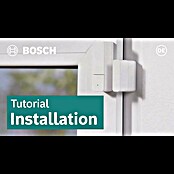 Bosch Smart Home Funk-Fensterkontakt II Plus (Weiß, Batteriebetrieben, 23 x 22 x 75 mm, 1 Stk.) | BAUHAUS