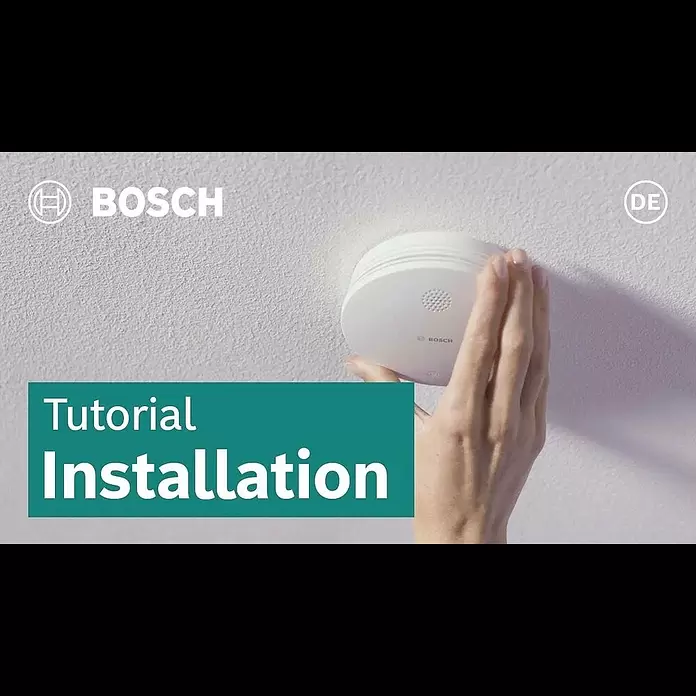 Bosch Smart Home Rauchwarnmelder II - Alarmsignal: 85 dB - Installation: Rauchwarnmelder II | Bosch Smart Home