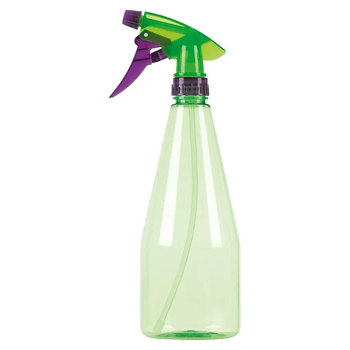 Scheurich Handsprüher - 0,7 l, Green/Violett - Sprühflasche aus grünem Kunststoff mit violettem Sprühkopf. Ideal für Gartenarbeit und Reinigung im Haushalt.