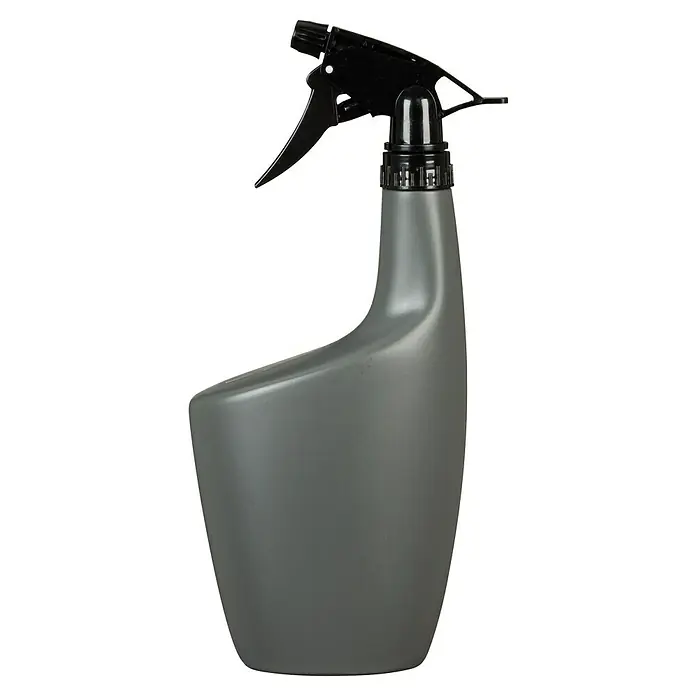 Scheurich Smilla Handsprüher - 0,7, Matt Anthracite - Graue Sprühflasche mit schwarzem Sprühkopf, ideal für Gartenarbeit und Reinigung, robust und ergonomisch geformt.