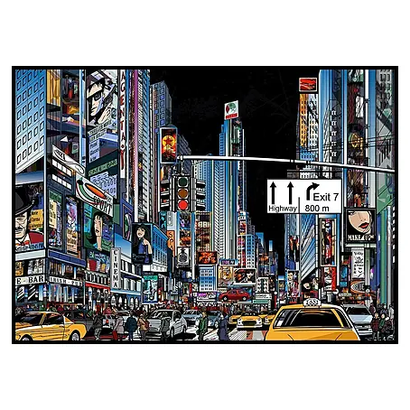 Lienzo City Pop Art