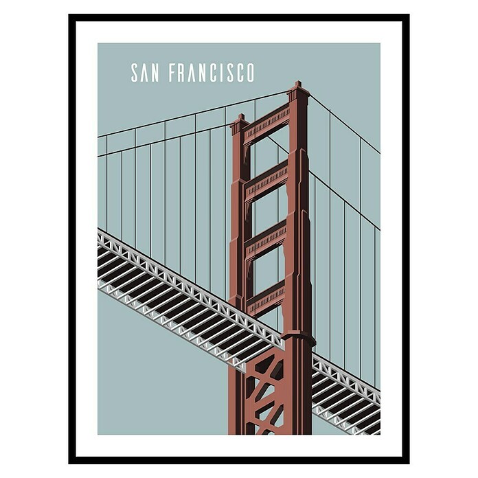 Cuadro San Francisco (An x Al: 30 x 40 cm, 1 pzs.) | BAUHAUS