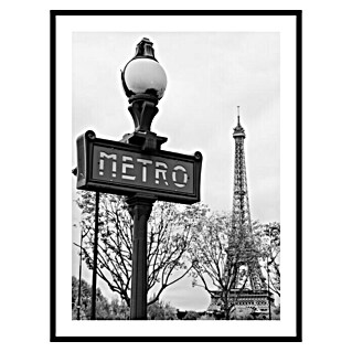 Cuadro Metro París (An x Al: 30 x 40 cm, 1 pzs.)