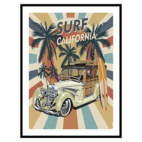 Cuadro Surf color
