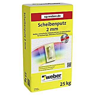SG Weber Scheibenputz Edelputz (Körnung: 2 mm, 25 kg)
