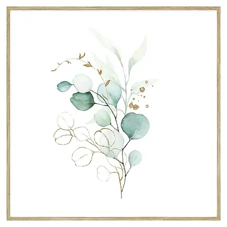 Cuadro Flor Aqua 2