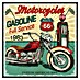 Cuadro Moto Vintage 