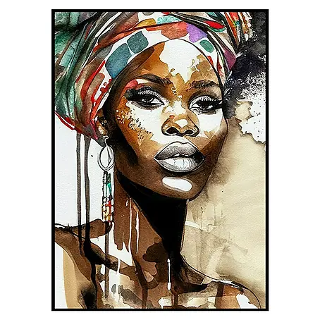 Lienzo Africana Art