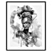 Cuadro Africana frontal 