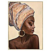 Lienzo Africana de perfil (Africana de perfil, An x Al: 50 x 70 cm) | BAUHAUS